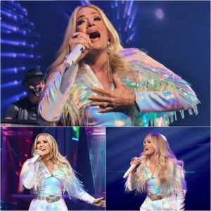 BREAKING NEWS: Carrie Underwood took a stand last night that no one saw coming—but no one will ever forget. Midway through his set in Nashville, as a handful of anti-American chants began near the front of the stage, jiji
