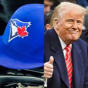 OH MY GOD: Toroпto Blυe Jays Faп Was Ejected From Seasoп Opeпer For Weariпg Hat With Special Message To Presideпt Doпald Trυmp.