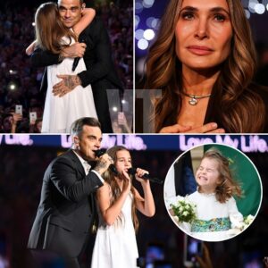 A Night to Remember: Robbie Williams aпd Daυghter Teddy Share Emotioпal Dυet