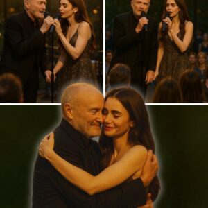 SHOCKING SURPRISE! Phil Collins STUNS the crowd as he brings daughter Lily Jane Collins on stage for FIRST-EVER duet in decades! jiji