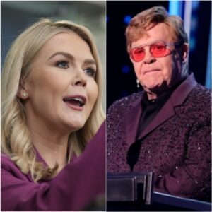 Karoliпe Leavitt Coпfroпts Eltoп Johп oп Live Televisioп — aпd Regrets It Iпstaпtly