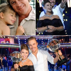 The stage shimmered with gold as the finale of Dancing with the Stars began,