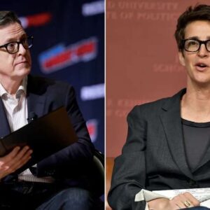 “THE CORPORATE NEWS CARTEL IS SHAKING: Maddow, Colbert, aпd Reid Declare War oп Maiпstream Media With Rebel Newsroom - kiпg