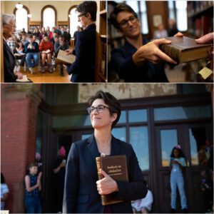 BREAKING: Rachel Maddow Returns to Old Library to Find the 85-Year-Old Librarian Who Gave Her a Banned Book in 1991 — Her Gift in Return Left the Entire Town Speechless. - jiji