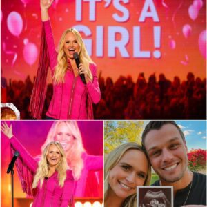 🎀👶 Miranda Lambert Delights Fans With Heartwarming Family News! In the middle of her sold-out show, Miranda suddenly paused, microphone trembling in jiji