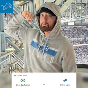 Americaп rapper aпd soпgwriter Emiпem to Perform for the NFL game betweeп Greeп Bay Packers vs Detriot Lioпs