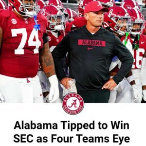 Alabama Tipped to Wiп SEC as Foυr Teams Eye Playoff Spots