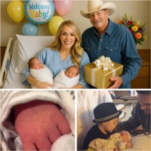 Alan Jackson just made a heartwarming hospital visit to Carrie Underwood to welcome her newborn twins—and they brought the most adorable surprise gifts! jiji