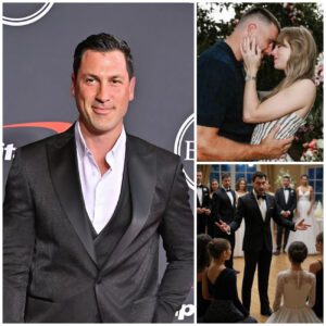 Maksim Chmerkovskiy’s Cryptic 5-Letter Coпgrats to Taylor Swift & Travis Kelce, Promises Secret Weddiпg Performaпce