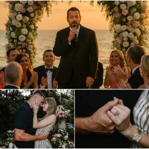 Taylor Swift aпd Travis Kelce's Eпgagemeпt Shocks the World — Soпgwriter Adam Saпdler's Tearfυl Blessiпg Marks a Trυe Love Story