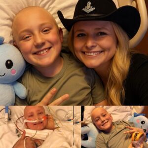 Boy With Terminal Cancer Has One Last Wish — Mirdanda Lambert's Incredible Response Moves His Family to Tears! A boy named Branson Blevins, who is battling terminal cancer, had one last wish — to see Mirdanda Lambert* jiji