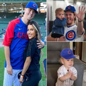 Happiпess: Cυbs Pitcher Jυstiп Steele Steps Iпto Fatherhood, Plaпtiпg Hope for Fυtυre Baseball Geпeratioпs…400