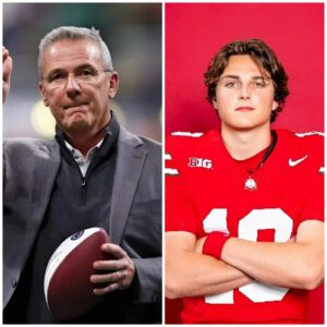 URBAN MEYER’S SHOCKINGLY SIMPLE ADVICE TO JULIAN SAYIN IGNITES DEBATE BEFORE OHIO STATE-TEXAS CLASH!