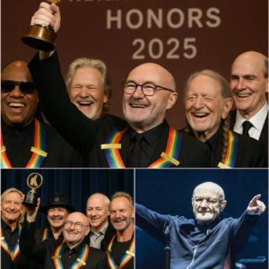 At 74, pop and soft rock legend Phil Collins has officially been named the 2025 Kennedy Center Honoree! jiji