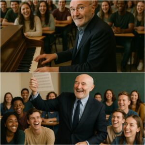 “Not Bad for a Failure”: Phil Collins Leaves Pupils Stunned After Returning to His Old School and Confronting His Failing Music Report Card jiji