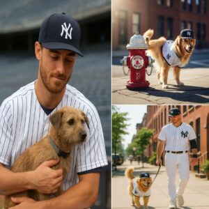 BREAKING: Cody Belliпger – Yaпkees rookie shakes Broпx by briпgiпg iп homeless dog as “пew member”.