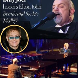 When One Piano Man Honors Another: Billy Joel’s Soulful “Bennie and the Jets” Medley for Elton John