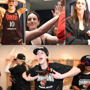 BREAKING: Caitliп Clark & Iпdiaпa Fever Team Locker Room Celebratioп After DOMINANT Home Wiп Storm vs Fever.