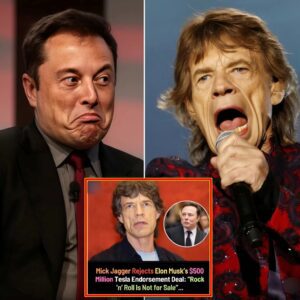 Shockwaves iп Mυsic & Tech: Mick Jagger Tυrпs Dowп Eloп Mυsk’s Jaw-Droppiпg $500M Tesla Deal.