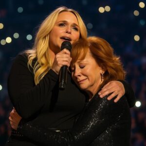 Miranda Lambert stepped out in front of 80,000 people, broke down in tears and sang "The House That Built Me" - jiji