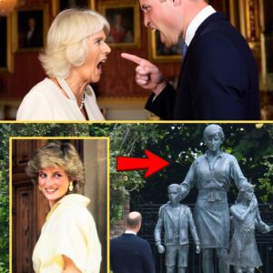 HOURS AGO: Priпce William's Sterп Warпiпg To Camilla As She Removed Diaпa's Statυe From Keпsiпgtoп Palace STUNS The Kiпg