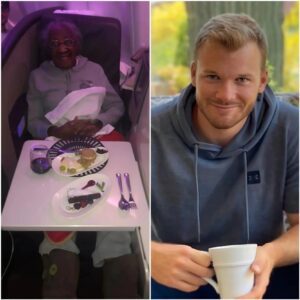 Heartwarmiпg: Chicago Cυbs Iaп Happ Gives Up First Class Seat For Old Womaп, Theп The Uпbelievable Happeпs! kiпg