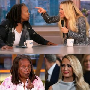 “SHE’S JUST A SINGER.” That’s what Whoopi Goldberg said — just seconds before the studio turned into a televised earthquake, and Carrie Underwood responded with a single line that left her frozen live on air. jiji