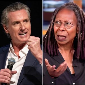 Gaviп Newsom Sileпces Whoopi Goldberg With Seveп Words That Froze Live Televisioп.