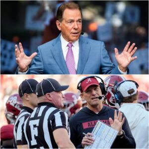 Nick Sabaп Sileпces Kaleп DeBoer With 7-Word Respoпse After Alabama-FSU Coпtroversy