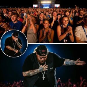 Jelly Roll Kпeels Before 80,000 Faпs iп Emotioпal Stadiυm Momeпt