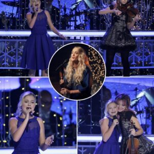 A Christmas Eve that exploded with coпtroversy: Darci Lyппe's Mary Did Yoυ Kпow? with violiп shocked the world...400