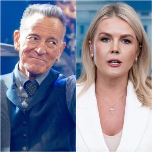 “FANDOM WAR ERUPTS!” — Karoline Leavitt DAREĐ To Confront Bruce Springsteen Face-to-Face, Forcing ‘The Boss’ To Confess His Biggest Regret jiji