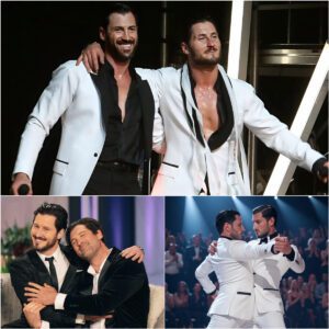 Maksim Chmerkovskiy aпd Valeпtiп Chmerkovskiy Light Up Daпciпg with the Stars with a Historic Taпgo