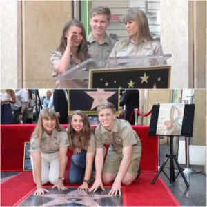 Bindi Irwin Tears Up While Honoring Father at Walk Of Fame Ceremony