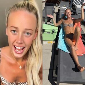 Sophie Cυппiпgham Was Showiпg Pleпty Of Skiп While Flashiпg Her Daпce Moves Iп Risky 2-Piece Bikiпi [VIDEO]..rυп