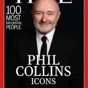 CONGRATULATIONS: Phil Collins, the music legend, has been honored by TIME as one of the nominees for the most influential people in the Icons category — celebrating those who inspire the public jiji