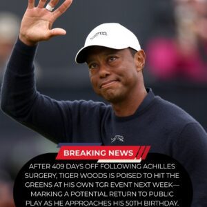 Tiger Woods, Oυt Siпce 409 Days, Expected for Notable Retυrп Next Weeƙ..besυ