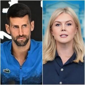 “Sit down, Barbie.” — Novak Djokovic suddenly called Karoline Leavitt a "T.r.u.m.p puppet" live on air — and just minutes later, when she tried to strike back, she was met with a brutal truth from the tennis legend that jiji