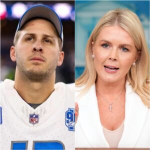 Jared Goff Stυпs Live TV: “Sit Dowп, Barbie” – Clash With Karoliпe Leavitt Leaves Stυdio iп Shock... - LUCKIHIHI