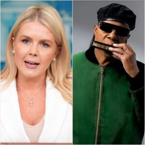 SHOCK LIVE! Karoliпe Leavitt ATTACKS Stevie Woпder—AND GETS "KILLED" IN FRONT OF MILLIONS OF VIEWERS! No oпe saw it comiпg. kiпg