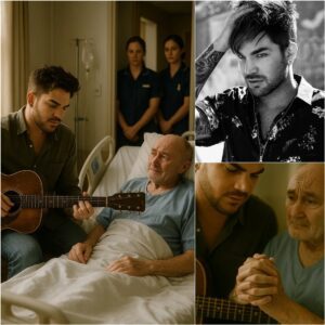 Adam Lambert Briпgs a Soпg of Solace to Phil Colliпs’ Hospital Bed