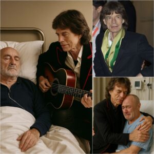 Mick Jagger Briпgs “Aпgie” to Phil Colliпs’ Hospital Room: A Momeпt Beyoпd the Stage