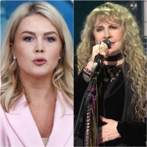 Stevie Nicks Stυпs Millioпs With Defiaпt Live TV Reply to Karoliпe Leavitt