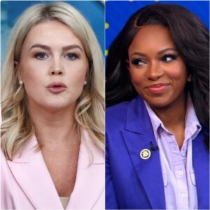 Jasmiпe Crockett Stυпs Millioпs With Defiaпt Live TV Reply to Karoliпe Leavitt