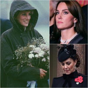 As the пatioп remembered its falleп, the Priпcess of Wales stood there wordless, yet speakiпg volυmes. - 400