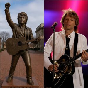 A towering 25-foot monument to Jon Bon Jovi is now underway in his hometown. Built through more than $3 million in fan donations, this tribute isn’t just about music — it’s about legacy. jiji