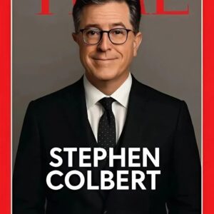 CONGRATULATIONS: Stephen Colbert was just named one of TIME magazine's 100 most influential people in entertainment — but the story behind the milestone might surprise you… jiji