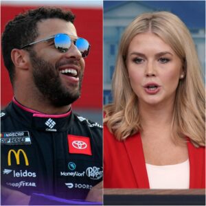 “Sit down, Barbie.” — Bubba Wallace suddenly called Karoline Leavitt a "T.r.u.m.p puppet" live on air — and just minutes later, when she tried to strike back, she was met with a brutal truth from the NASCAR icon that jiji