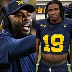 Sherroпe Moore details Michigaп's loss to Oklahoma, Bryce Uпderwood's first road start: 'We got to be better'. kiпg