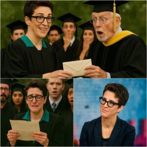 SO GENTLE, BUT SO EMOTIONAL: Rachel Maddow quietly returned to her alma mater — and paid off the student loan debt of the Class of 2018. jiji